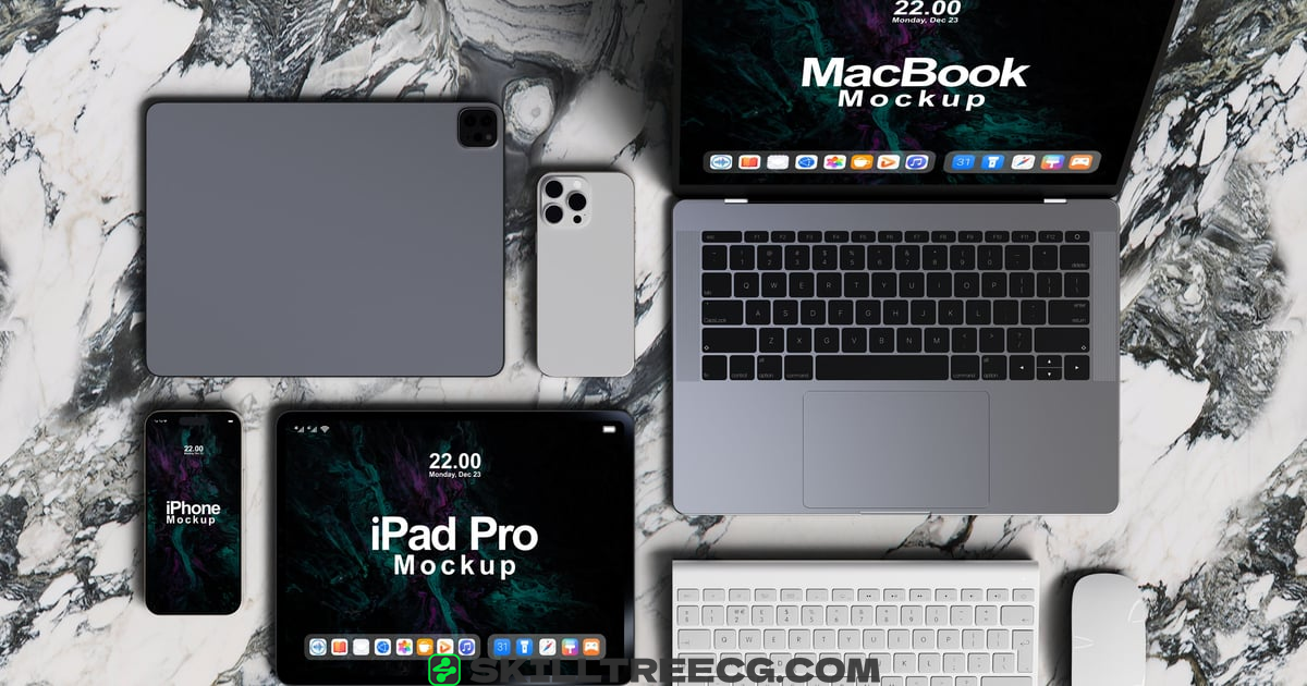 Multi Device Mockup（050162）-技能树